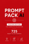 Prompt Pack AI Master Edition — The Complete Collection