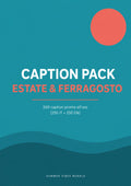 Caption Pack Estate & Ferragosto