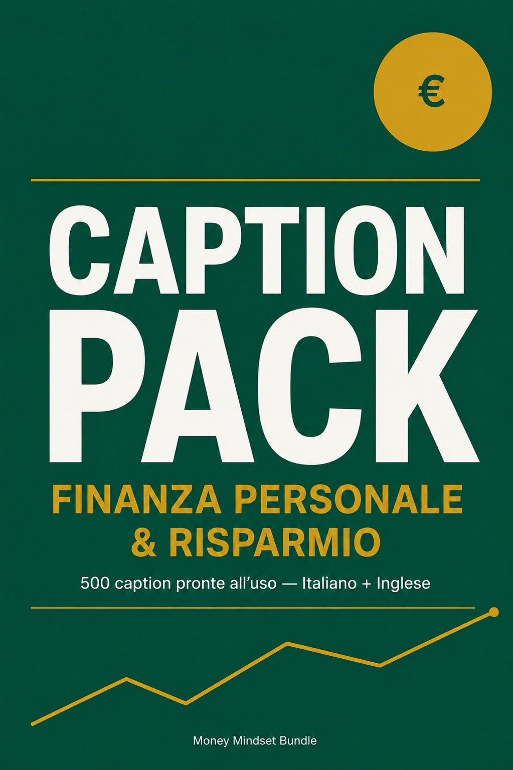Caption Pack Finanza Personale & Risparmio