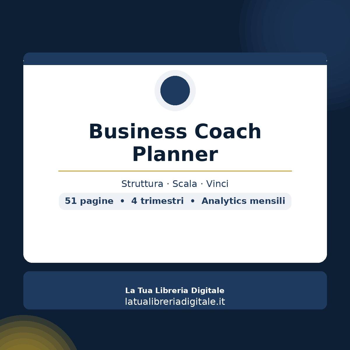 Business Coach Planner